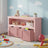 Toy Storage Cabinet - Mobile with 3 Drawers - Engineered Wood - Laurel Green