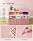 Toy Storage Unit - Mobile with 3 Drawers - Wood - White