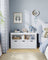 Toy Storage Unit - Mobile with 3 Drawers - Wood - White