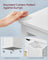 Toy Storage Unit - Mobile with 3 Drawers - Wood - White