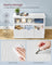 Toy Storage Unit - Mobile with 3 Drawers - Wood - White