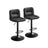 Bar Stools Set of 2 - PU - Adjustable