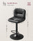 Bar Stools Set of 2 - PU - Adjustable
