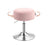 Dressing Table Stool - PU Upholstery - Cream White - Height Adjustable