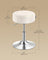 Height Adjustable Makeup Vanity Stool - PU Upholstery - Cream White - 360° Swivel