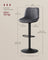 Height Adjustable Swivel Bar Stools - Synthetic Leather - Quilt