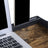Breakfast Tray Table - Bamboo - Rustic Brown - Folding Legs with Phone and Tablet Groove