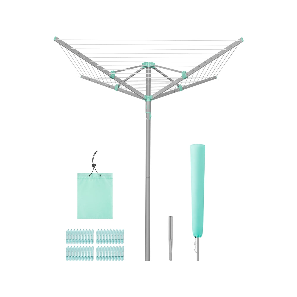 Rotary Washing Line - 45m - Steel - Foldable