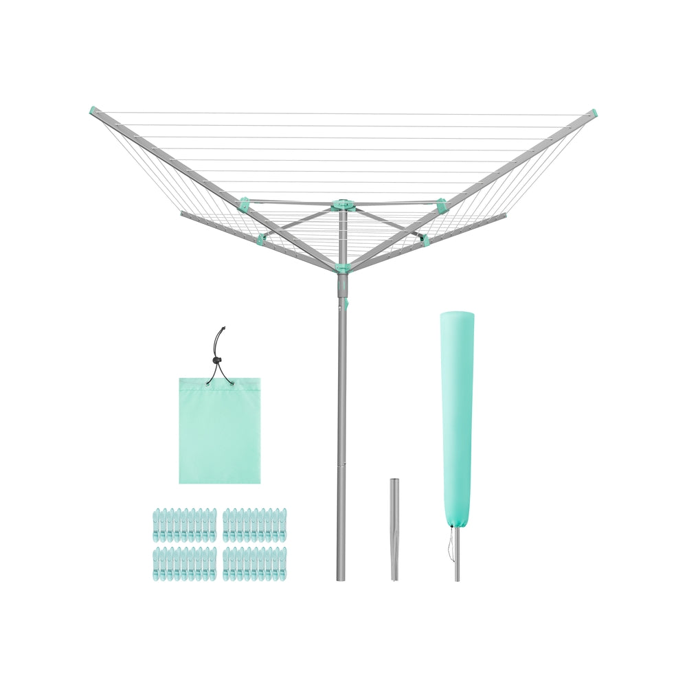 Rotary Washing Line - 45m - Steel - Foldable
