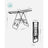 Foldable Clothes Airer - 16 Metre Drying Space - Stainless Steel - Black