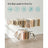 Foldable Clothes Airer - 16 Metre Drying Space - Stainless Steel - White and Grey