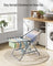 Foldable 2-Level Laundry Airer - Metal - Dove Grey