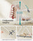 Laundry Airer - Metal - Cloud White - Foldable 2-Level Design