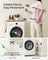 Laundry Airer - Metal - Cloud White - Foldable 2-Level Design
