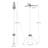 Clothes Drying Rack - Stainless Steel - Grey and White - Space-Saving and Foldable
