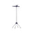 Clothes Airer - Stainless Steel - Silver - Space-Saving with 3 Rotatable Arms