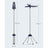 Clothes Airer - Stainless Steel - Silver - Space-Saving with 3 Rotatable Arms