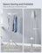 Clothes Drying Rack - Stainless Steel - Silver - Foldable Indoor Rotary Design with 3 Arms