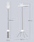 Clothes Drying Rack - Stainless Steel - Silver - Foldable Indoor Rotary Design with 3 Arms