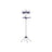 Folding Clothes Drying Rack - Stainless Steel - Blue and Silver - 3 Rotatable Arms