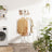 Clothes Drying Rack - Stainless Steel - White and Silver - 3 Rotatable Arms