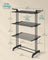 Large Clothes Airer - Stainless Steel - Ink Black - 4-Tier