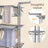 Clothes Airer - Foldable with Wheels