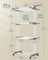 4-Tier Clothes Drying Rack - Stainless Steel - Grey - Foldable and Moveable Design