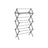 Foldable Clothes Airer - Steel - White