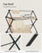 Foldable Clothes Airer - Steel - White