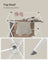 Foldable Clothes Airer - Steel - White