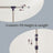 Mobile Clothes Rack - Steel and Plastic - Silver - with Casters