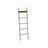 Blanket Ladder - Metal - Rustic Brown and Black
