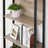 Bookshelf - Steel - Rustic Brown and Black - 5 Shelves