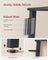 4-Tier Corner Shelf Unit - Engineered Wood - Charcoal Gray