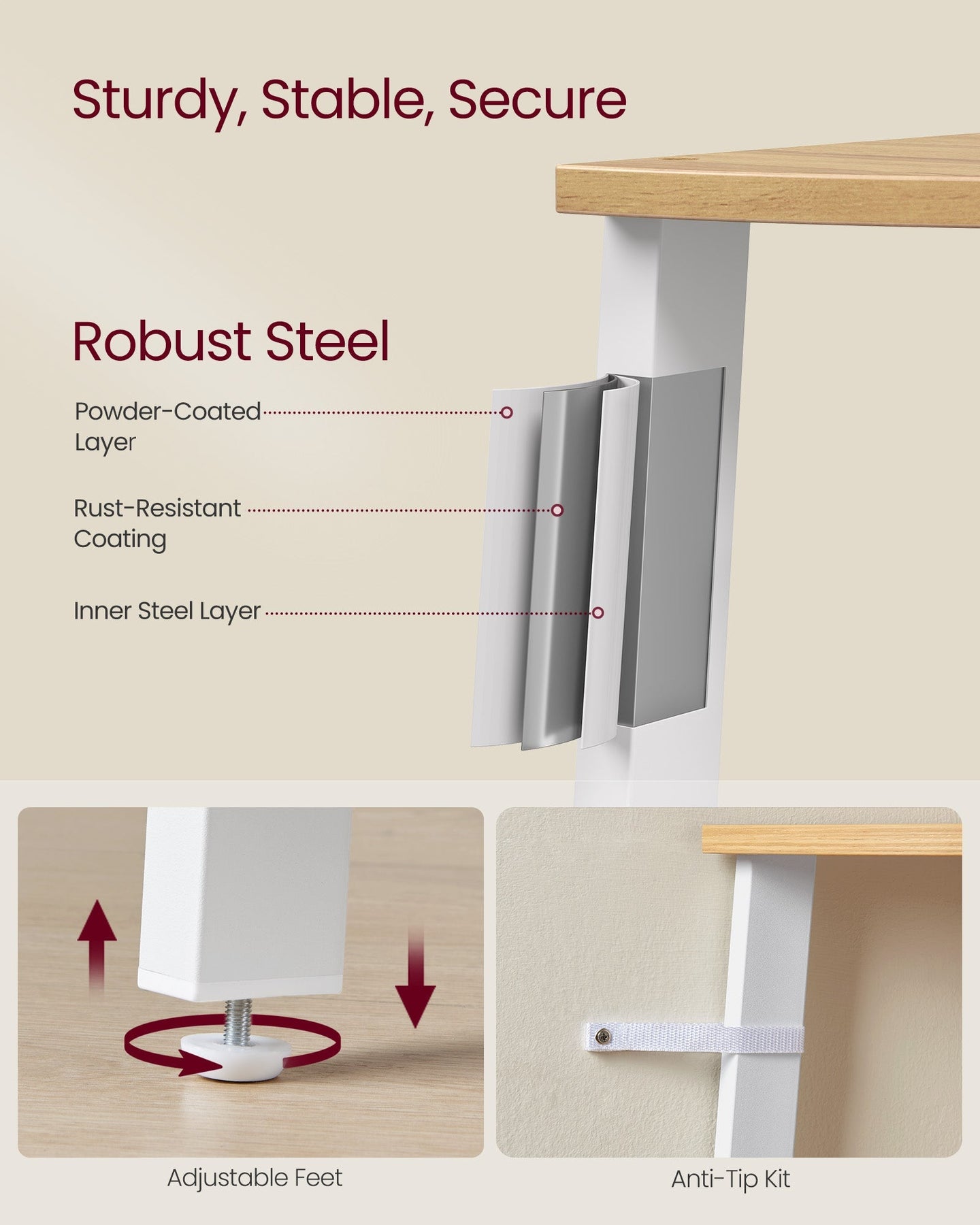5-Tier Corner Shelf Unit - Natural Oak - Versatile Design for Living Room and Plant Display