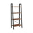 4-Tier Ladder Shelf - Wood - Hazelnut Brown and Black - Bedroom