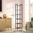 6-Tier Storage Rack - Wood - Brown - Versatile for Living Room