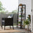 4-Tier Ladder Shelf - Wood - Hazelnut Brown and Black - Bedroom