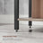 Industrial 6-Tier Bookcase - Steel - Heather Greige and Black - Adjustable Shelves