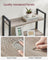 6-Tier Bookshelf - Steel Frame - Special Walnut and Black - Freestanding Design for Living Room
