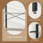 6-Tier Bookshelf - Steel Frame - Special Walnut and Black - Freestanding Design for Home Office and Living Room