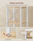 6-Tier Bookshelf - Engineered Wood - Rustic Brown and Black - Open Storage Shelving