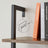 Ladder Shelf - 5-Tier Industrial Design - Wood - Rustic Brown and Black