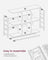 4-Tier Bookcase - Wood - Camel Brown - Industrial Rustic Design