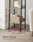 5-Tier Ladder Shelf - Steel Frame - Rustic Brown and Black - Freestanding Storage for Home Office and Living Spaces