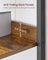 5-Tier Bookshelf - Particle Board - Rustic Brown