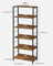 5-Tier Bookshelf - Particle Board - Rustic Brown