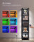 6-Tier Bookcase - Steel - Ebony Black - With Dimmable LED Lights