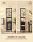 Tall Bookshelf - Metal Frame - Ebony Black - Adjustable Shelves with Rattan-Like Doors